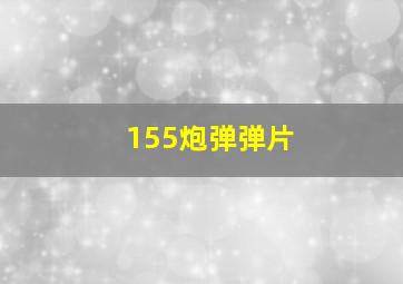 155炮弹弹片