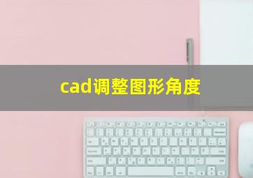 cad调整图形角度