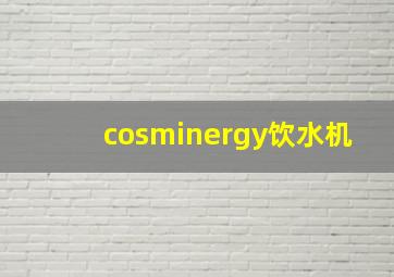 cosminergy饮水机