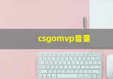 csgomvp音量