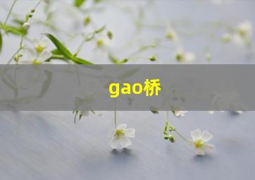 gao桥