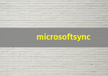 microsoftsync