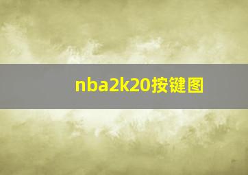 nba2k20按键图