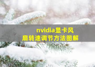 nvidia显卡风扇转速调节方法图解