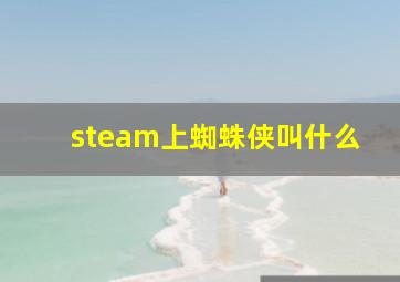 steam上蜘蛛侠叫什么