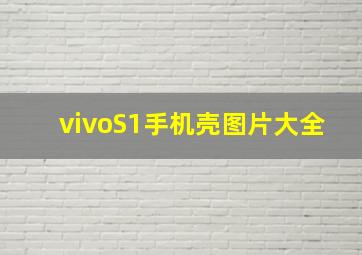 vivoS1手机壳图片大全