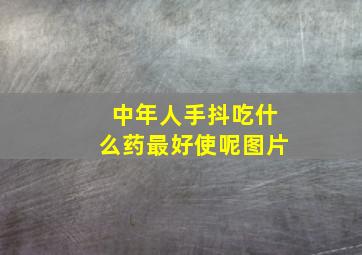 中年人手抖吃什么药最好使呢图片