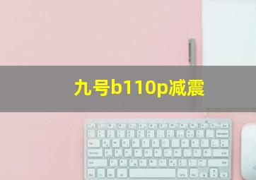 九号b110p减震