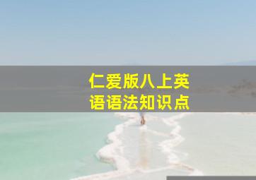 仁爱版八上英语语法知识点