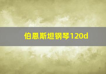 伯恩斯坦钢琴120d