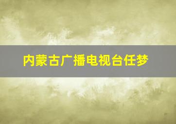 内蒙古广播电视台任梦