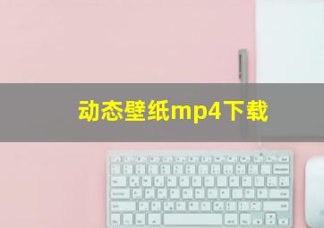 动态壁纸mp4下载