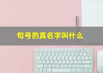 句号的真名字叫什么