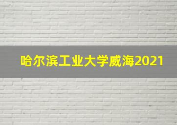 哈尔滨工业大学威海2021