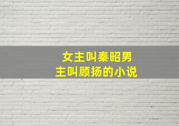 女主叫秦昭男主叫顾扬的小说