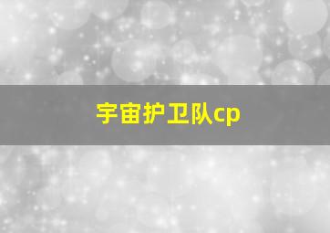 宇宙护卫队cp