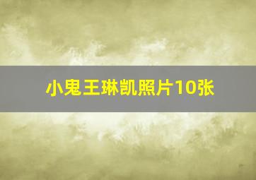 小鬼王琳凯照片10张