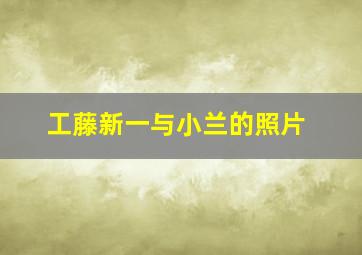 工藤新一与小兰的照片