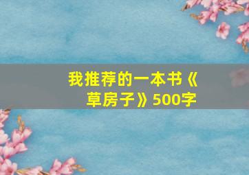 我推荐的一本书《草房子》500字