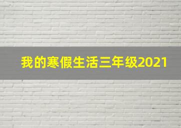 我的寒假生活三年级2021