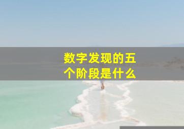 数字发现的五个阶段是什么