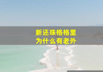 新还珠格格里为什么有老外