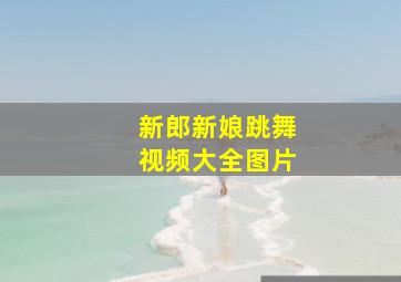 新郎新娘跳舞视频大全图片