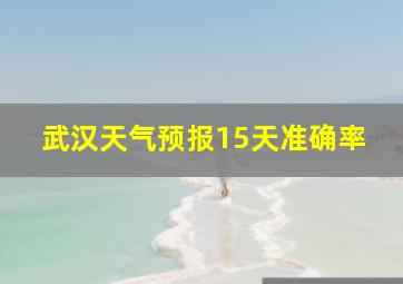 武汉天气预报15天准确率