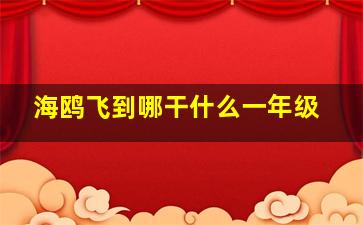 海鸥飞到哪干什么一年级