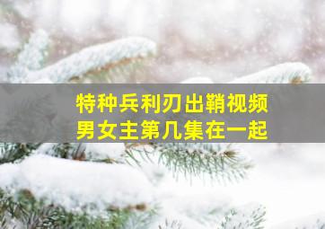 特种兵利刃出鞘视频男女主第几集在一起