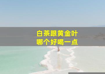 白茶跟黄金叶哪个好喝一点