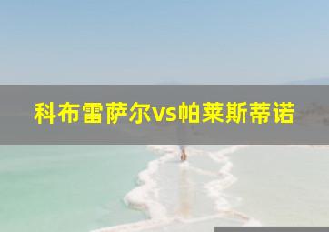 科布雷萨尔vs帕莱斯蒂诺