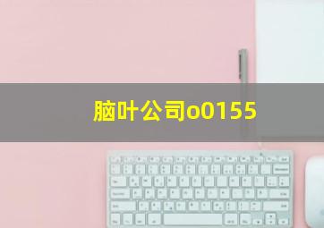 脑叶公司o0155