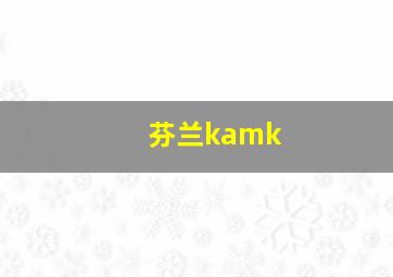 芬兰kamk