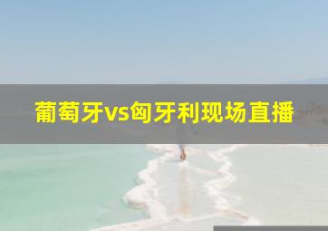 葡萄牙vs匈牙利现场直播