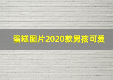 蛋糕图片2020款男孩可爱