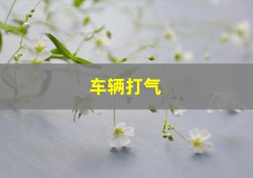 车辆打气