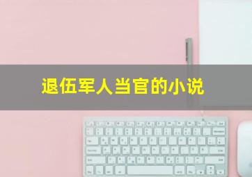 退伍军人当官的小说