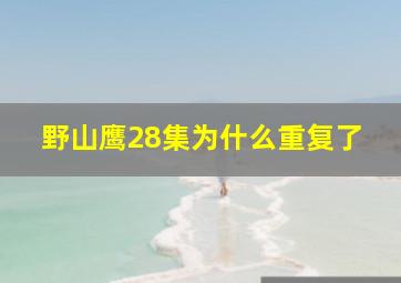 野山鹰28集为什么重复了