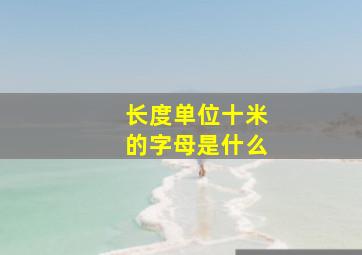 长度单位十米的字母是什么