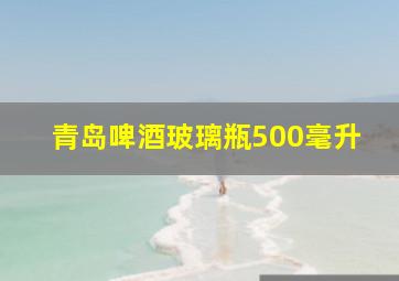 青岛啤酒玻璃瓶500毫升